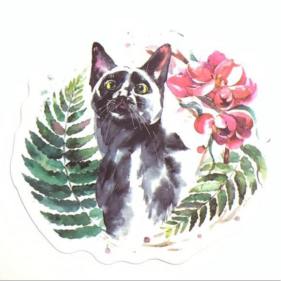 Cat Vinyl Sticker - Picture 1 of 2